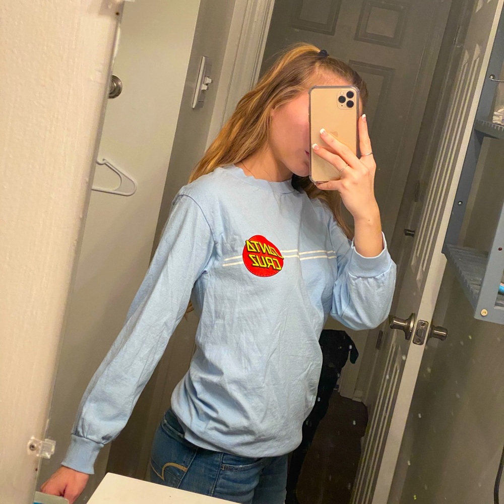 Santa Cruz Baby Blue T-Shirt